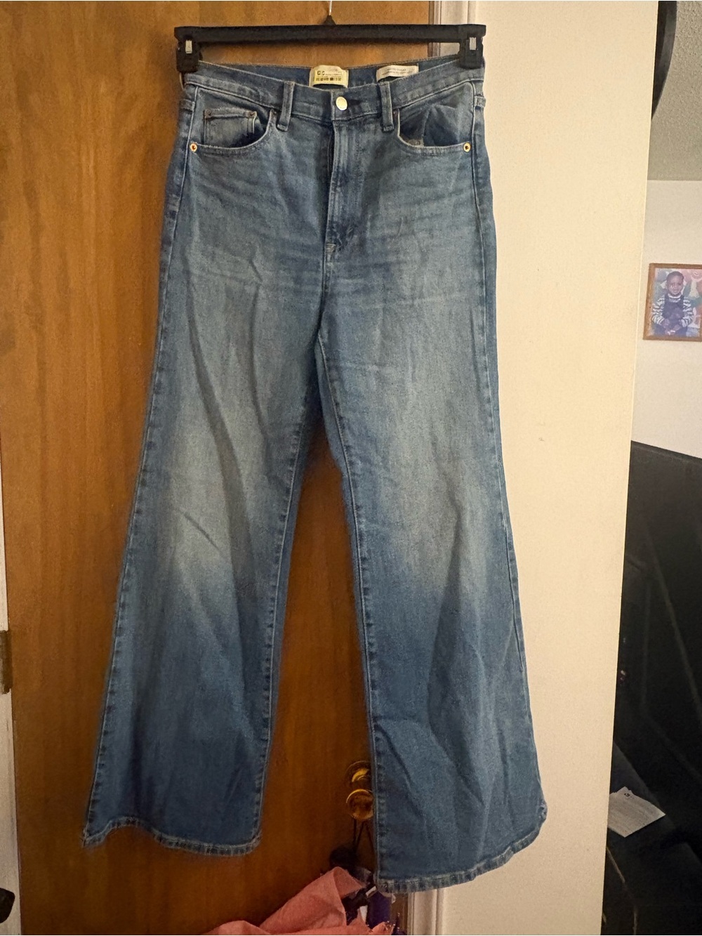 Target Women's Wide-Leg Jeans in Light Blue